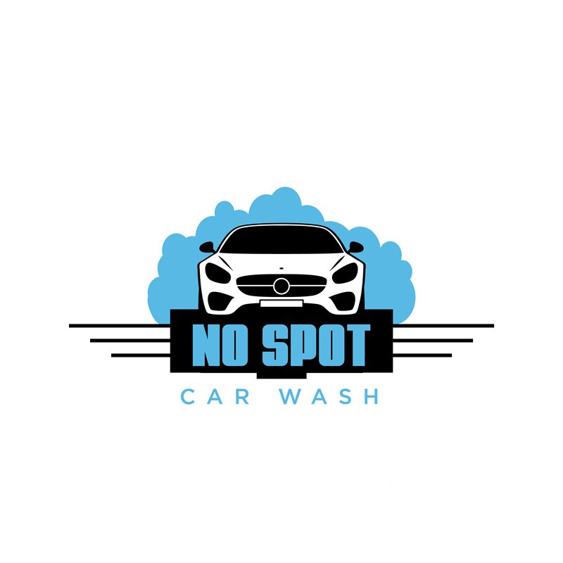 No Spot Car Wash logo.