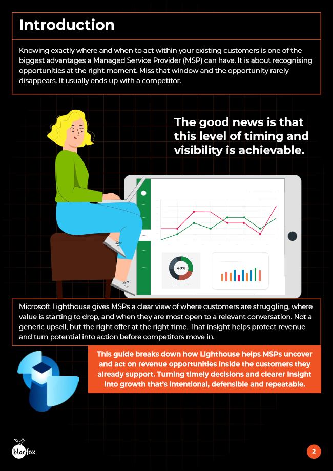 Microsoft Lighthouse ebook: page 2.
