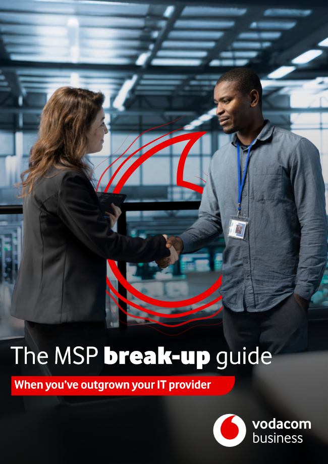 The MSP Break-up Guide ebook: cover.