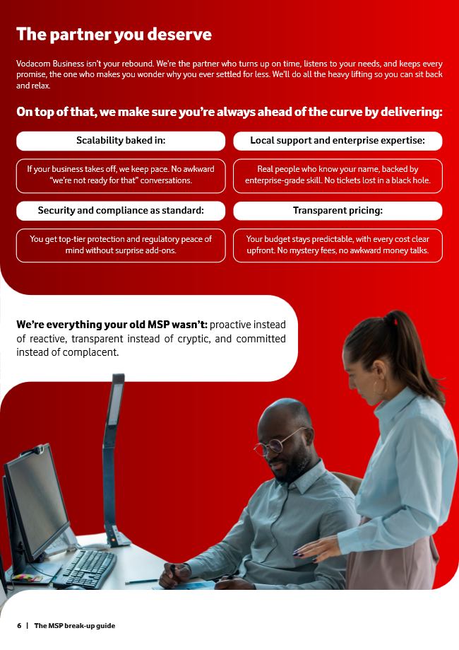 The MSP Break-up Guide ebook: page 6.